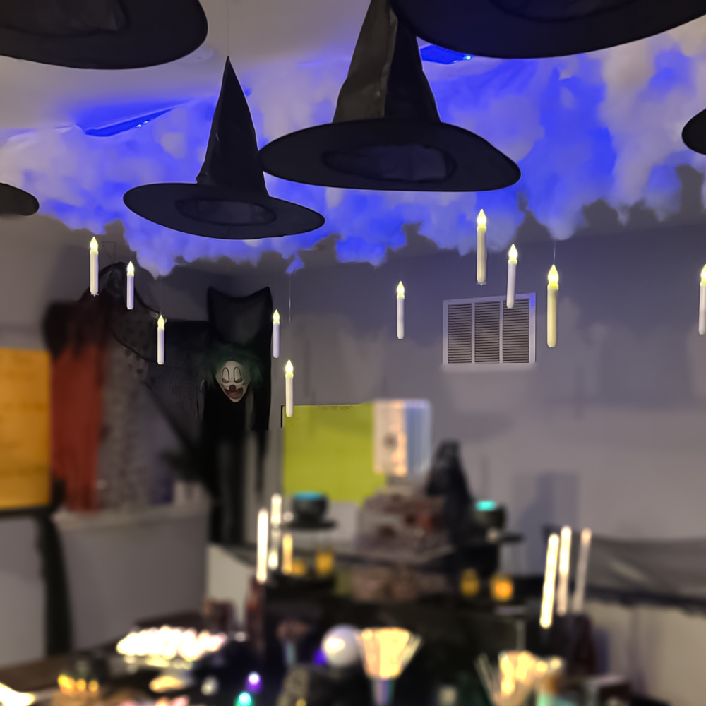 Cosplay Floating Prop - 1/3pcs Halloween Witch Hat Halloween Party