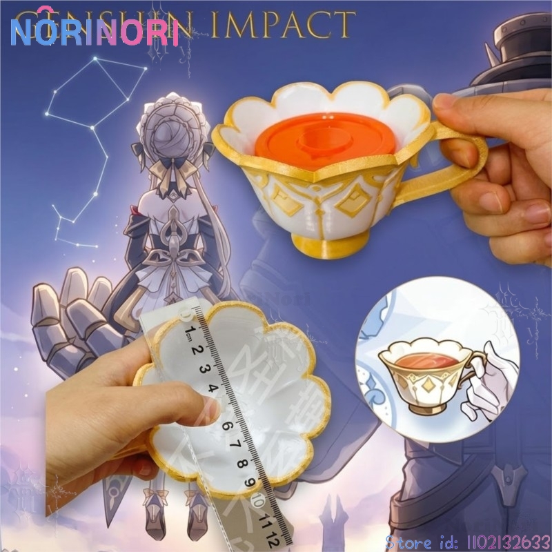 Cosplay Prop 3D Print Settings - Genshin Impact Sandrone 3D Printed Coffee