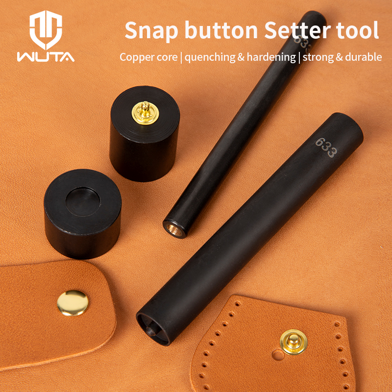 Snap Fastener Set - WUTA Professional Snap Button Setter Installation