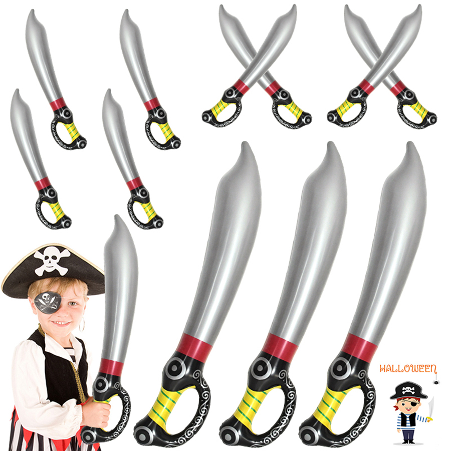 Cosplay Prop Knife - Funny Inflatable Pirate Swords Halloween Birthday