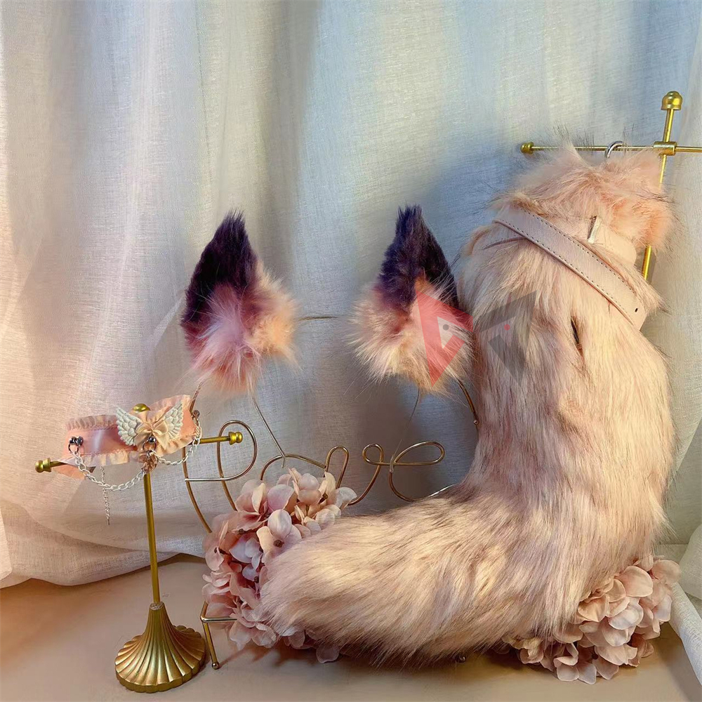 New Handmade Work Pink Fox Ear – обзор и цена Cosplay Prop Works