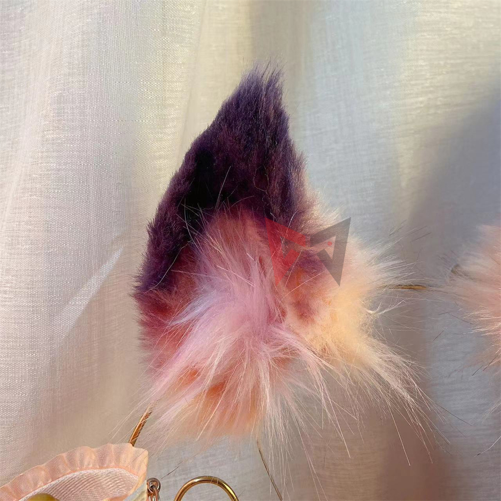 New Handmade Work Pink Fox Ear – обзор и цена Cosplay Prop Works