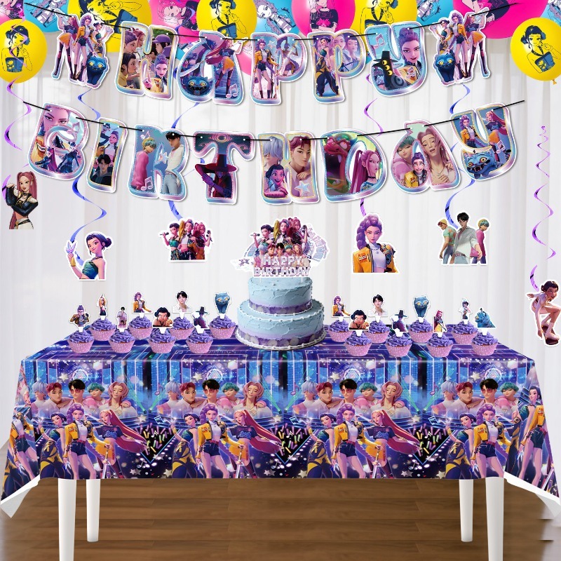 K-Pop Birthday Party Supplies  – обзор и цена Cosplay Prop Kit
