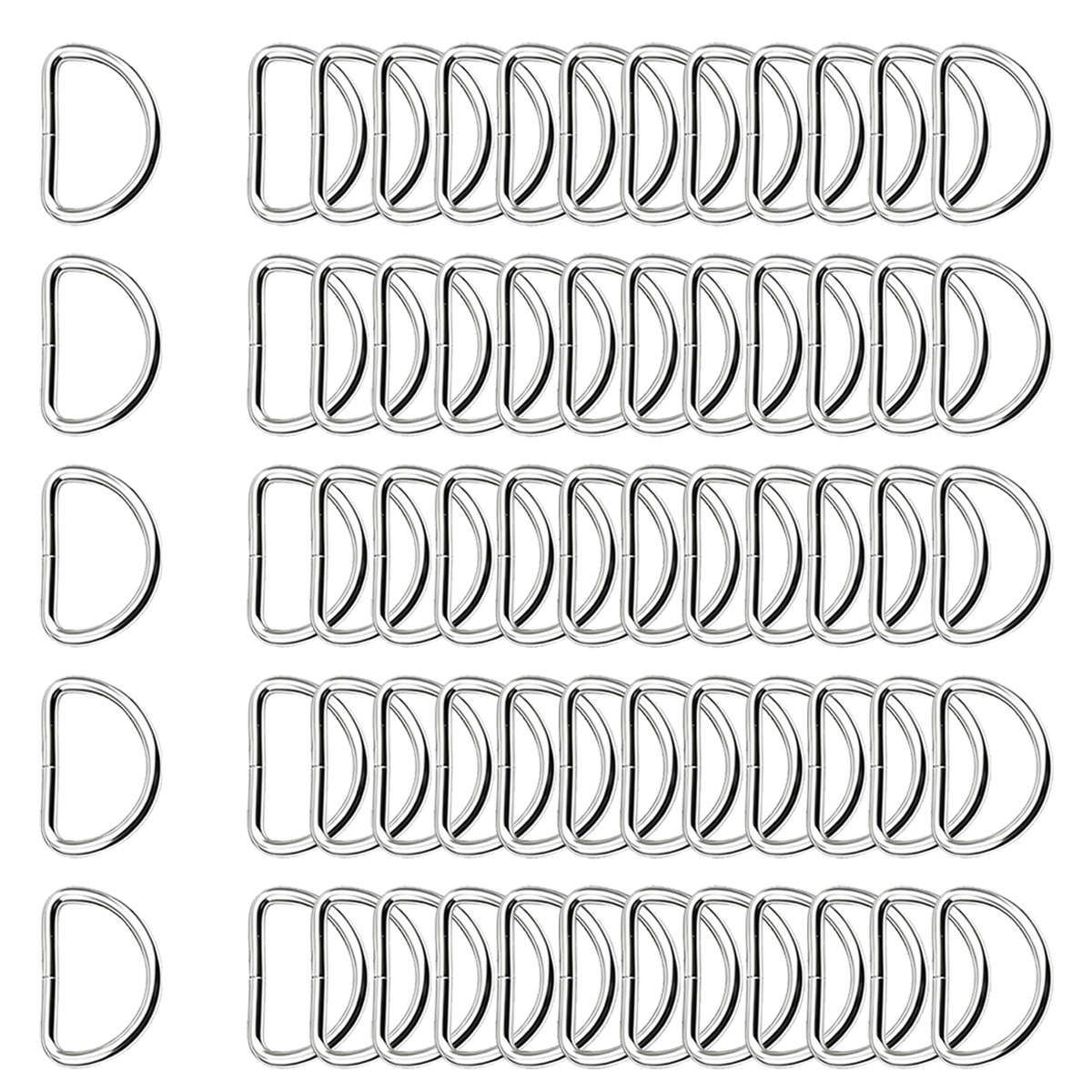 30/60/100Pcs D-ring buckle sta – обзор и цена D Ring Strap