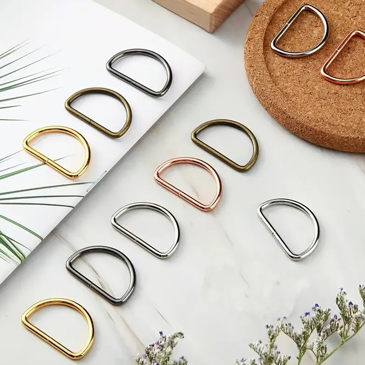 30/60/100Pcs D-ring buckle sta – обзор и цена D Ring Strap
