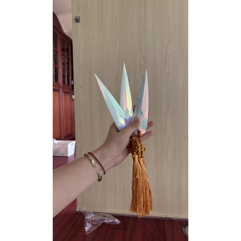 CyAnime KPop HUNTR/X Zoey Cosp – обзор и цена Cosplay Prop Knife