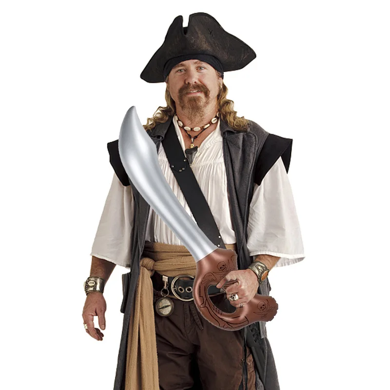 10 Pcs Inflatable Pirate Sword – обзор и цена Cosplay Prop Knife