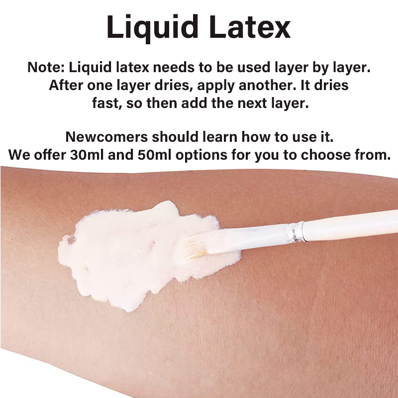 Quick-Dry Liquid Latex Makeup, – обзор и цена Body Paint Sfx