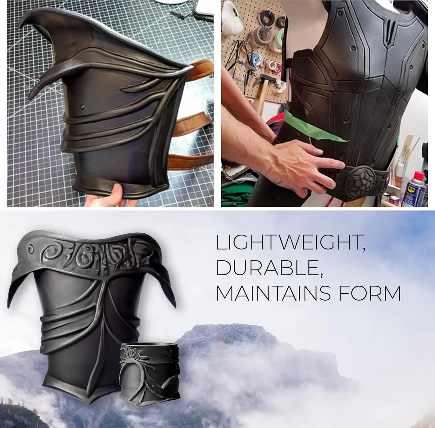 Air Dry Foam Clay 300g Black - – обзор и цена Foam Clay Sculpt