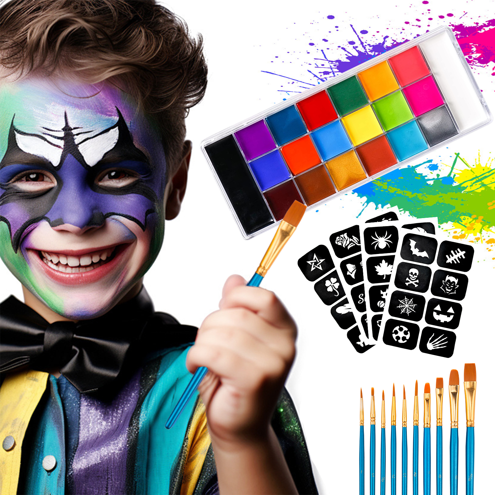 Face Body Paint Palette Oil Ma – обзор и цена Body Paint Sfx