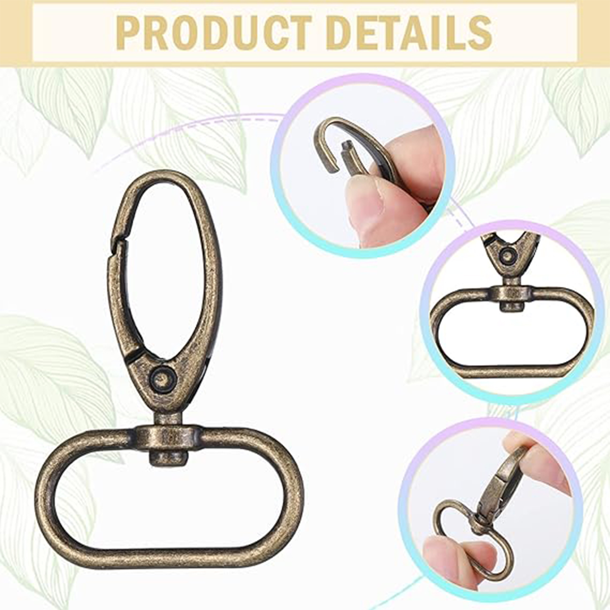 10/30sets Bag Making Hardware  – обзор и цена D Ring Strap