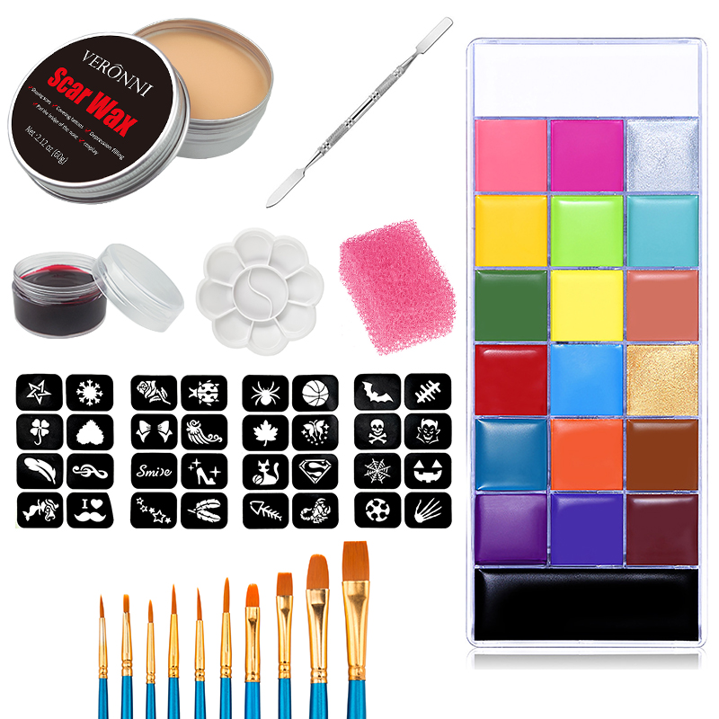 SFX Makeup Kit 20 Colors Face  – обзор и цена Body Paint Sfx