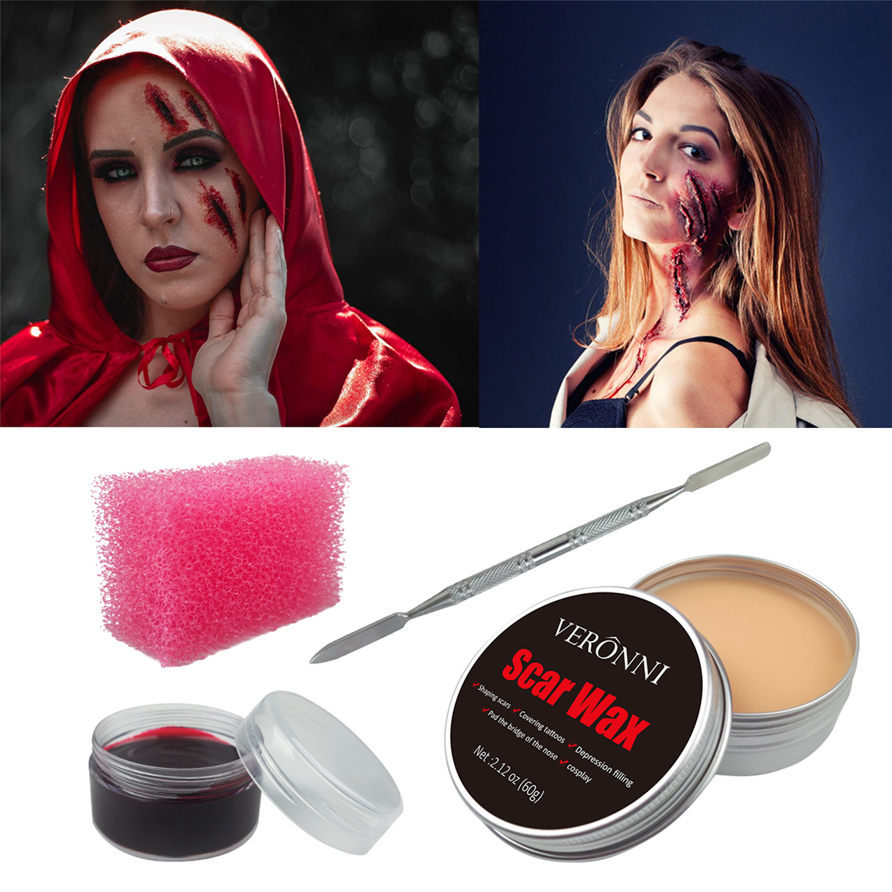 VERONNI SFX Makeup Kit Scars W – обзор и цена Body Paint Sfx
