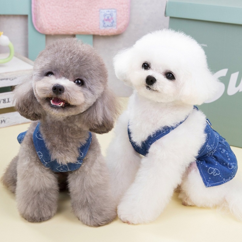 Denim Dog Dress Harness Puppy  – обзор и цена D Ring Strap