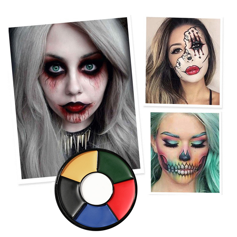 6 Color Oil Face Paint palette – обзор и цена Body Paint Sfx