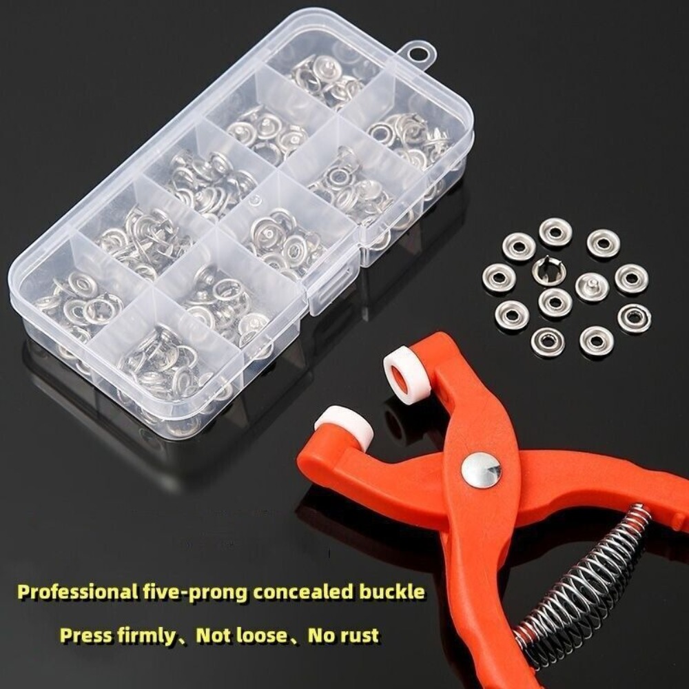 Crimping Pliers Eye Snapper Cr – обзор и цена Snap Fastener Set
