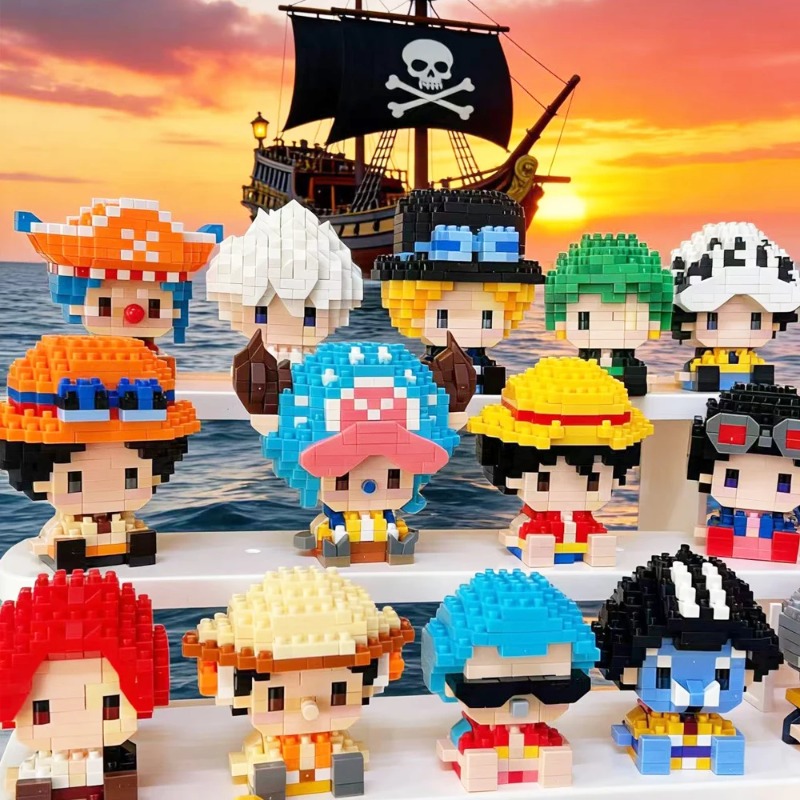 Anime Building Block One Luffy – обзор и цена Cosplay Prop Building