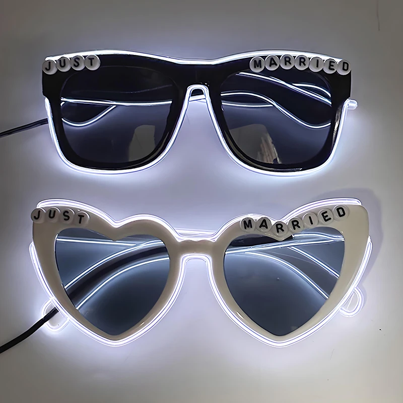 1PC Light Up LED Glasses Glow  – обзор и цена Led El Wire
