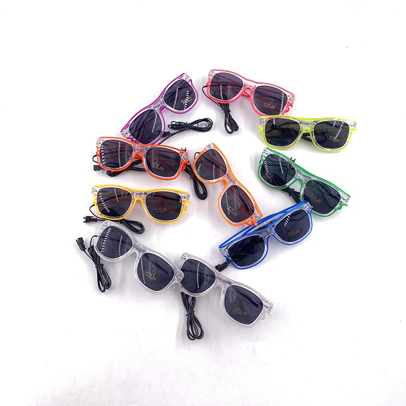 1PC Light Up LED Glasses Glow  – обзор и цена Led El Wire