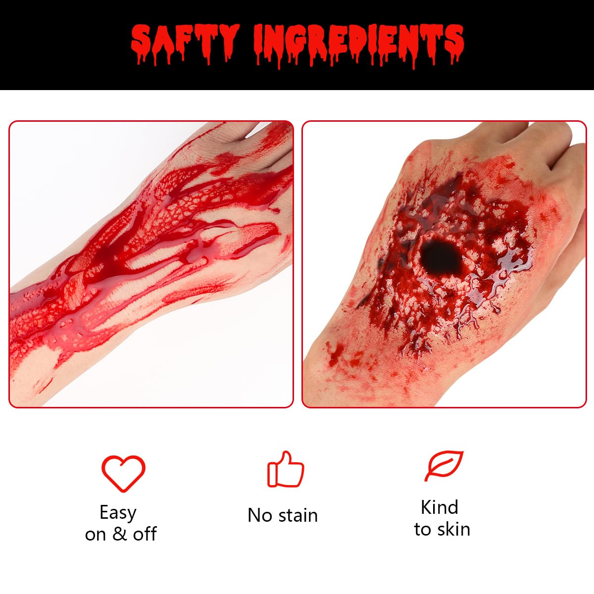 Bowitzki Fake Blood 3PCS Stage – обзор и цена Body Paint Sfx