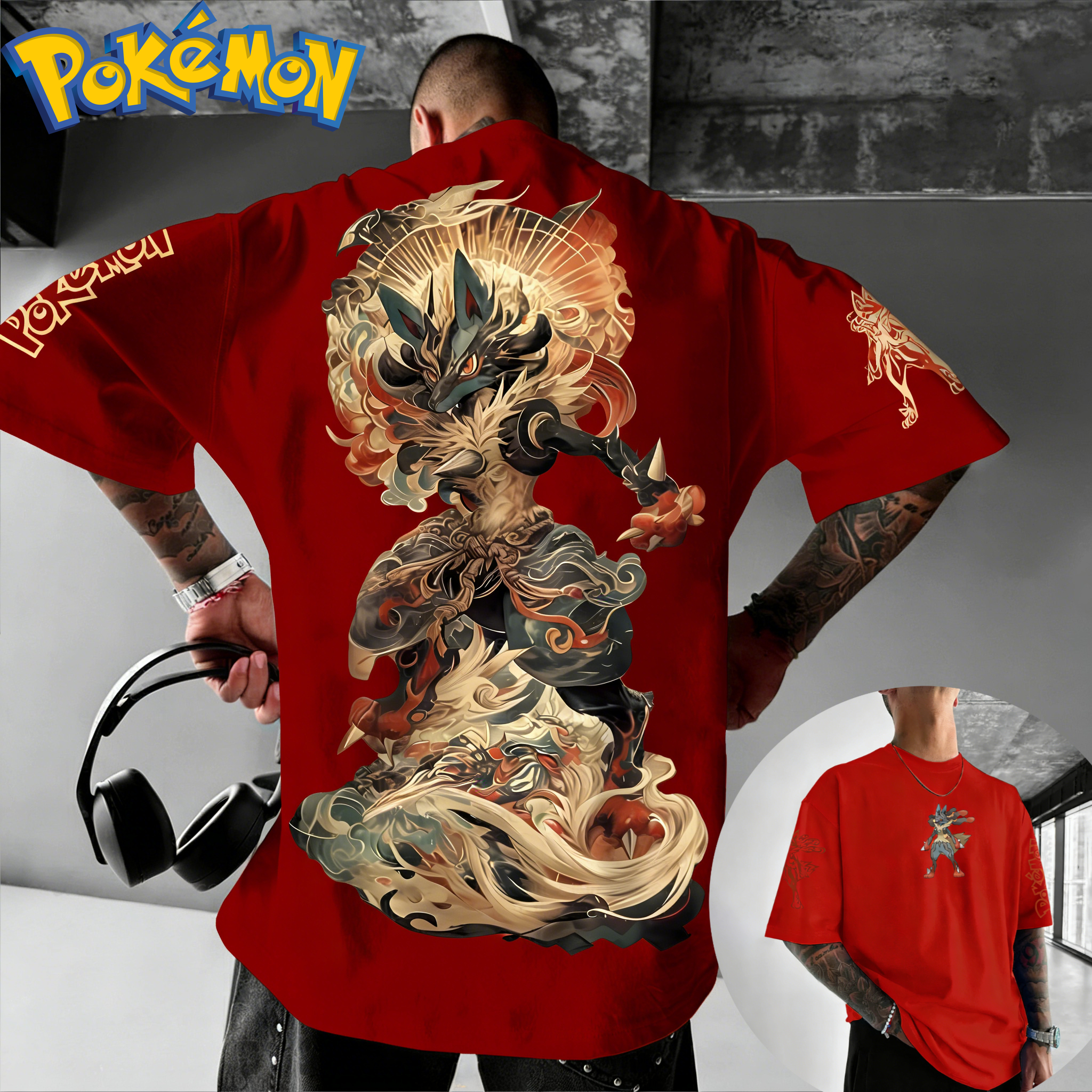 New Pokemon Cotton T Shirt wit – обзор и цена Cosplay Flame Prop