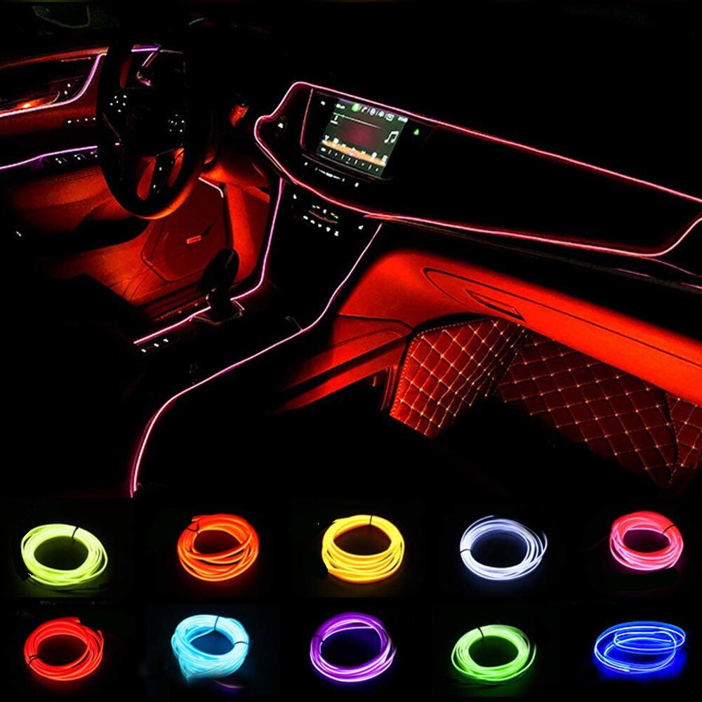 1M/3M/5M USB LED Ambient Light – обзор и цена Led El Wire