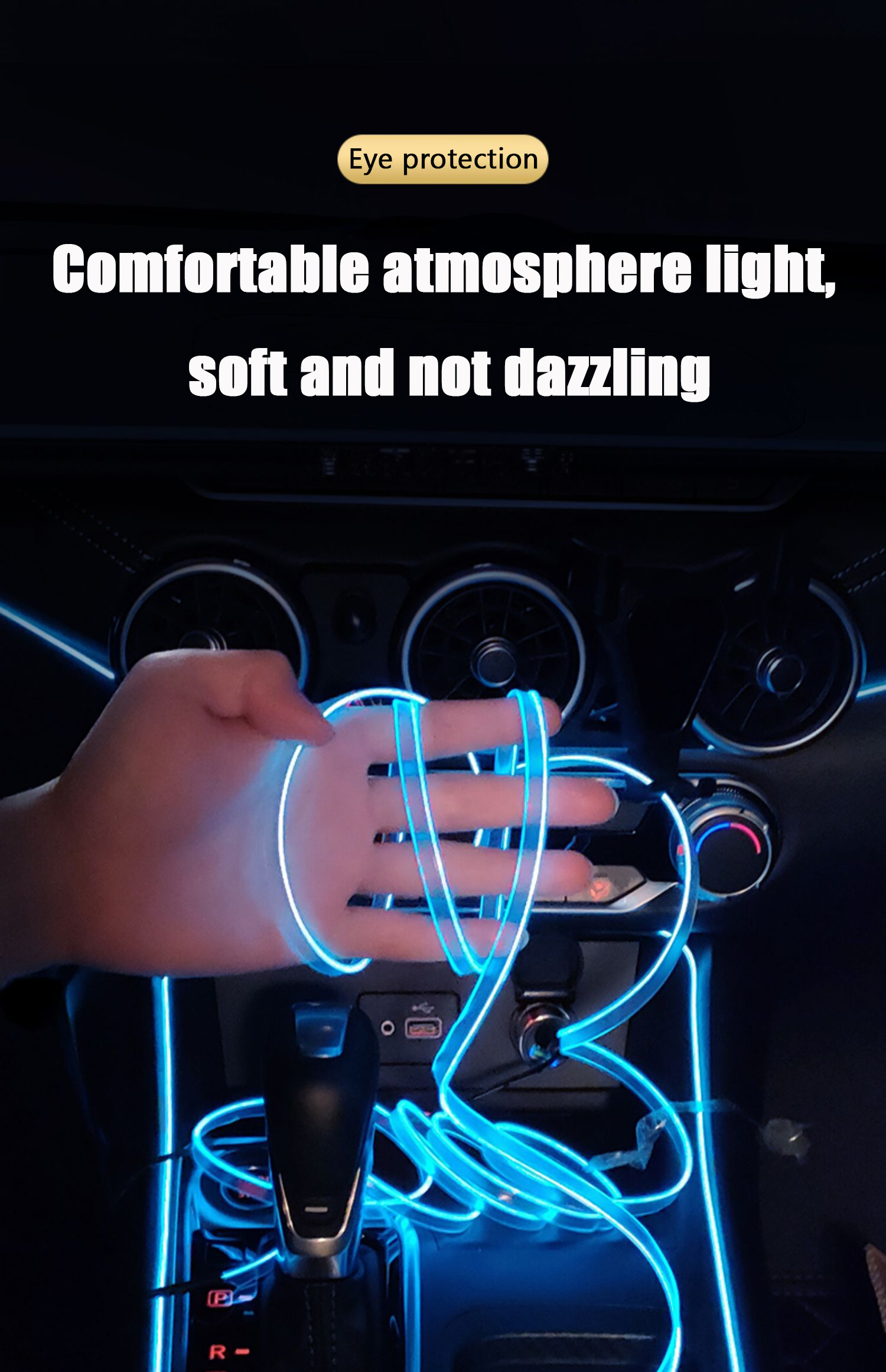 1M/3M/5M USB LED Ambient Light – обзор и цена Led El Wire