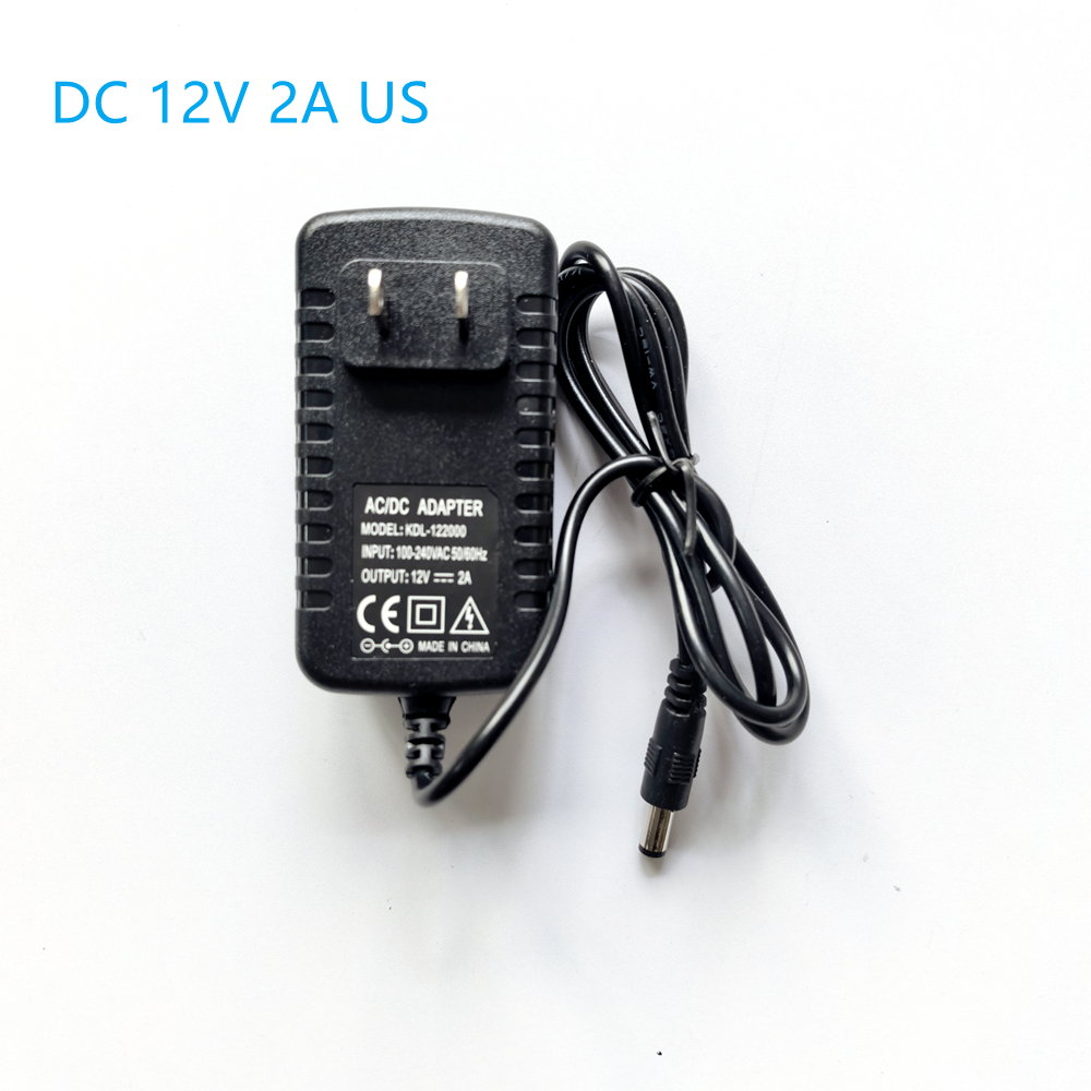 AC 110-240V DC 12V 2A Universa – обзор и цена Led El Wire