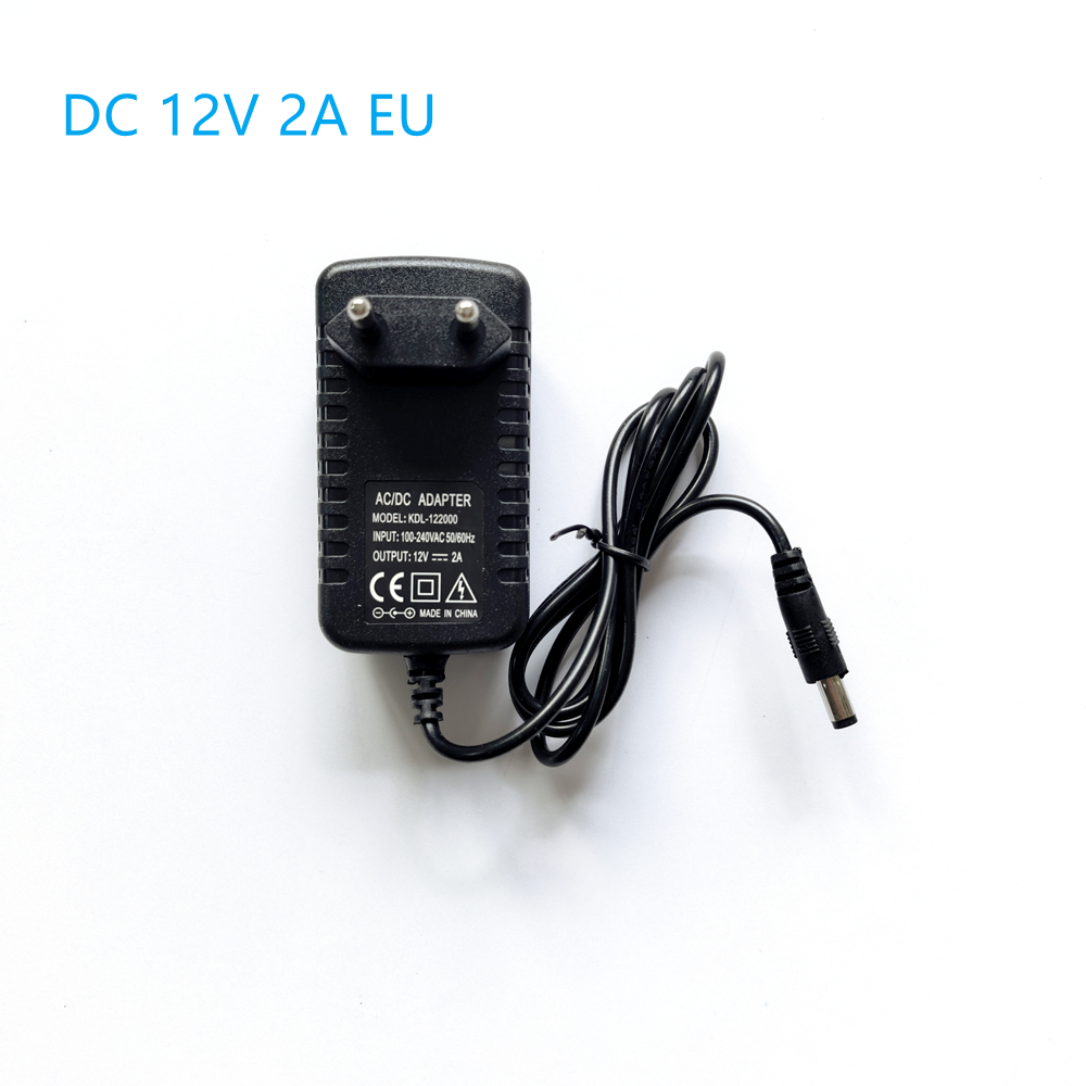 AC 110-240V DC 12V 2A Universa – обзор и цена Led El Wire