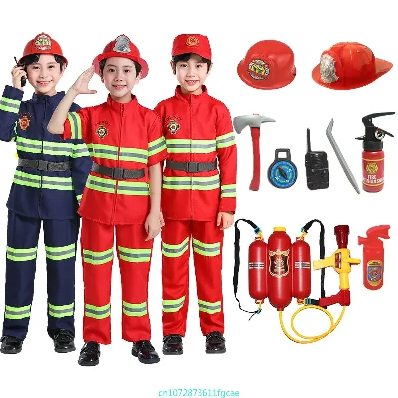 Children Firefighter Uniform S – обзор и цена Cosplay Prop Works
