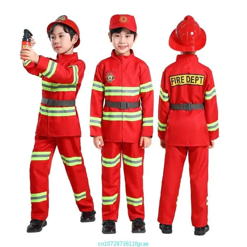 Children Firefighter Uniform S – обзор и цена Cosplay Prop Works