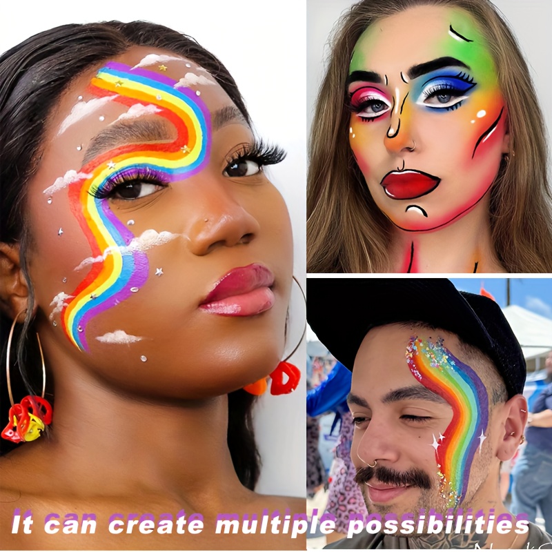 Rainbow Face and Body Paint Se – обзор и цена Body Paint Sfx