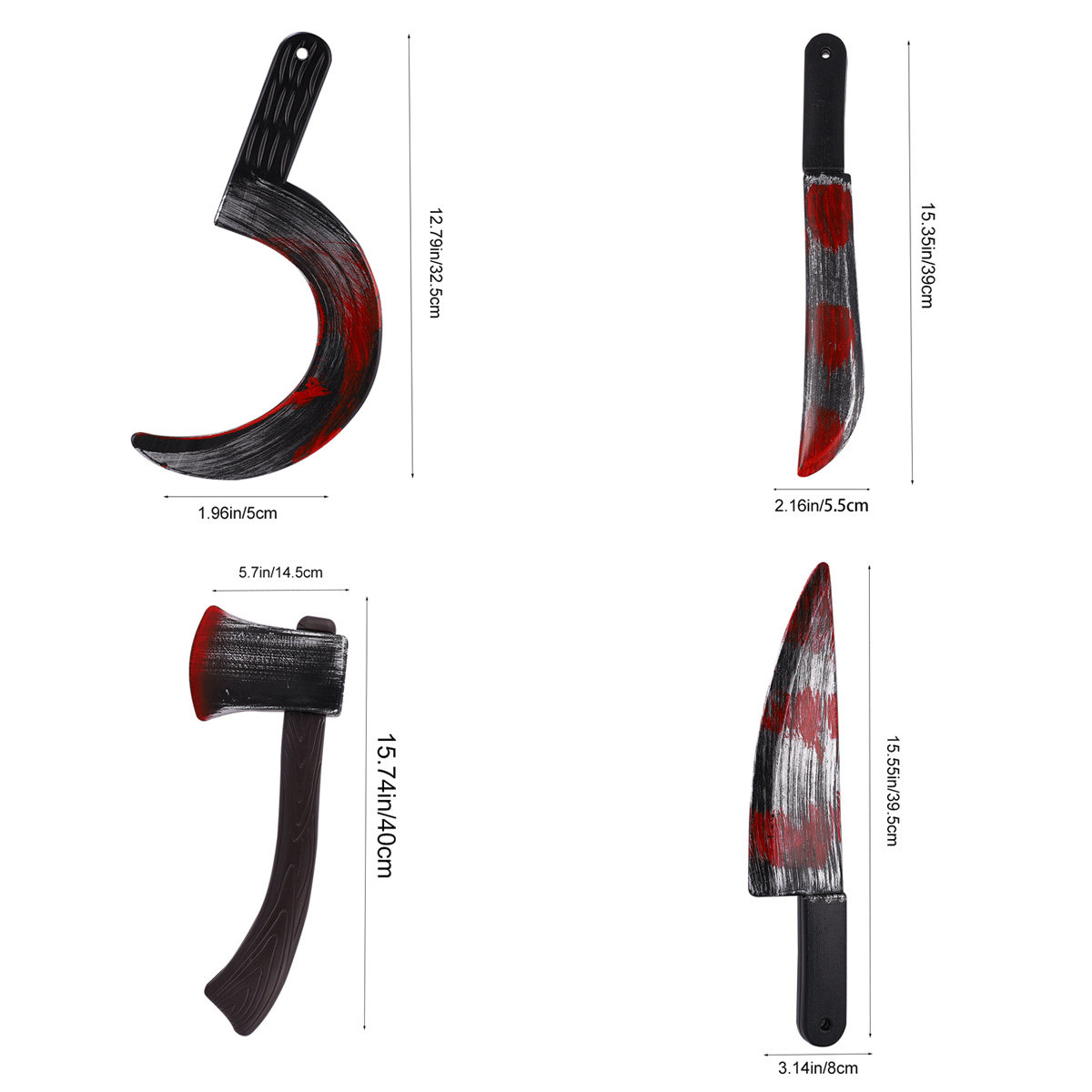 4Pcs Simulation Axe Props Plas – обзор и цена Cosplay Prop Axe
