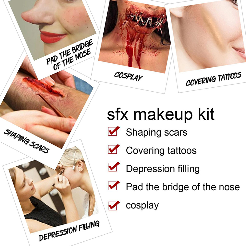 Scars Wax Kit Fake Molding Wou – обзор и цена Body Paint Sfx