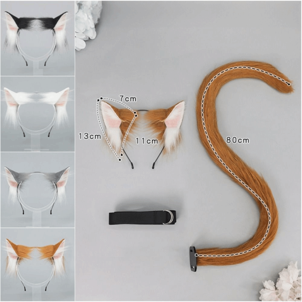 New Realistic Cat Ear Headband – обзор и цена Cosplay Prop Kit