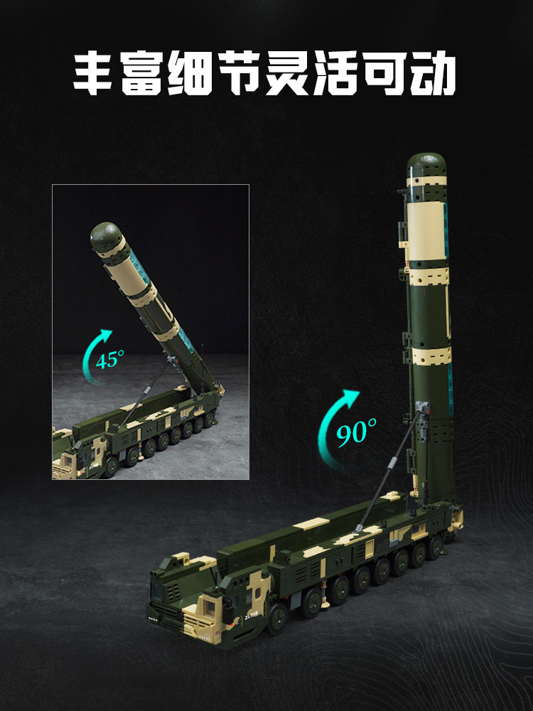 Keeppley 2026 New Df-41 Milita – обзор и цена Cosplay Prop Building