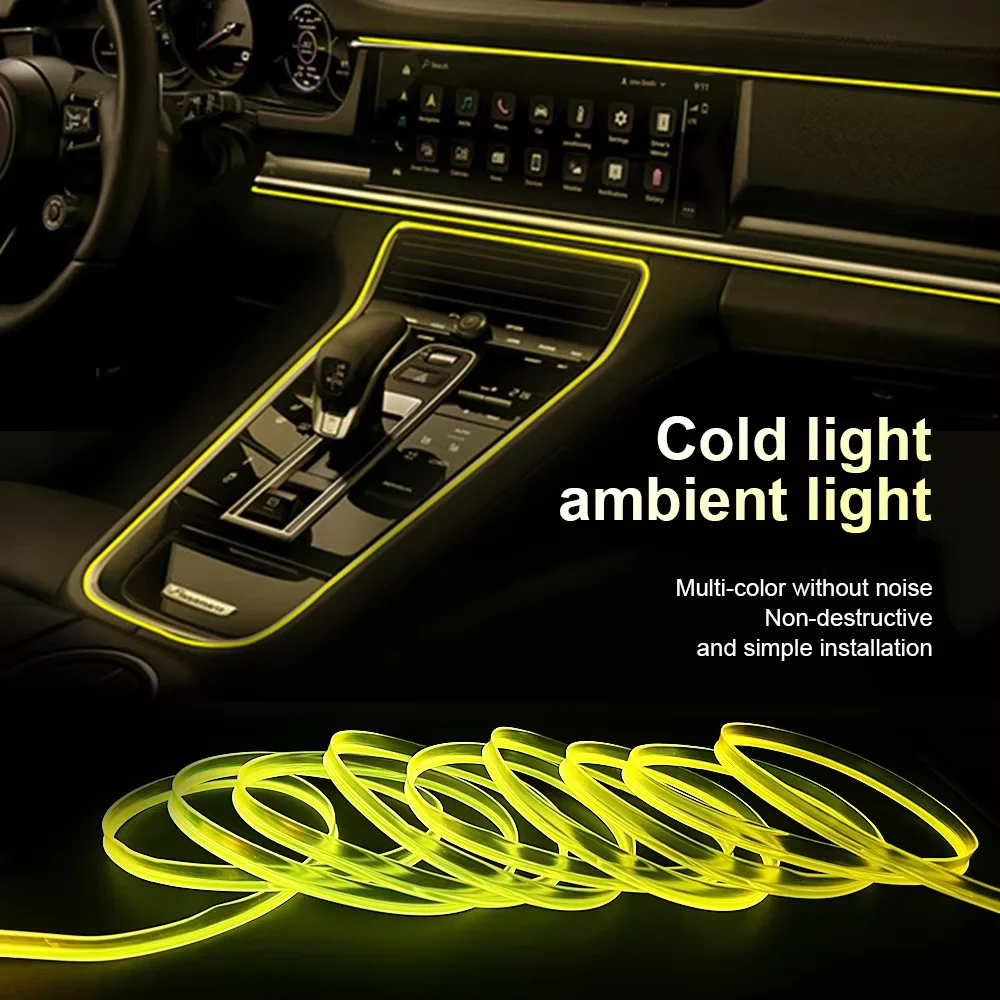 1/3/5M Car Interior Light Deco – обзор и цена Led El Wire