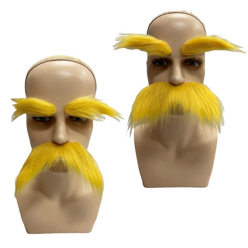 Fake Mustache and Eyebrows Sel – обзор и цена Cosplay Prop Kit