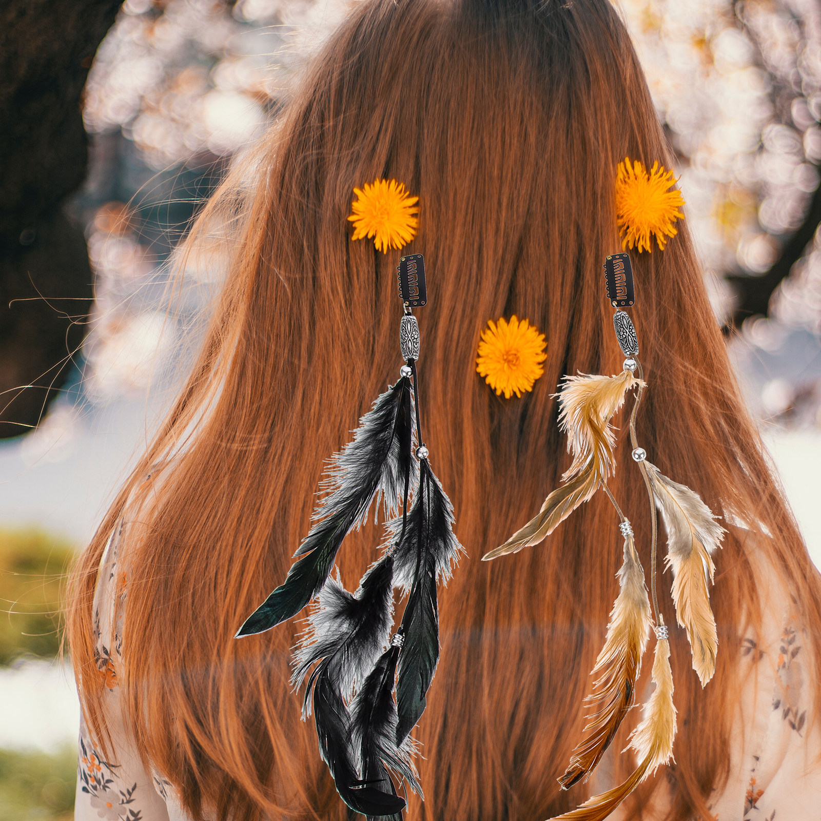 1Set Plume Hair Clips Hairband – обзор и цена Cosplay Prop Kit