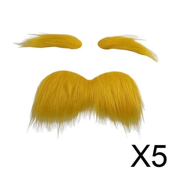 Novelty Stick on Fake Mustache – обзор и цена Cosplay Prop Kit