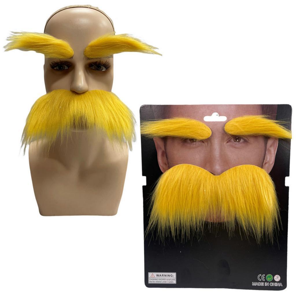 Novelty Stick on Fake Mustache – обзор и цена Cosplay Prop Kit
