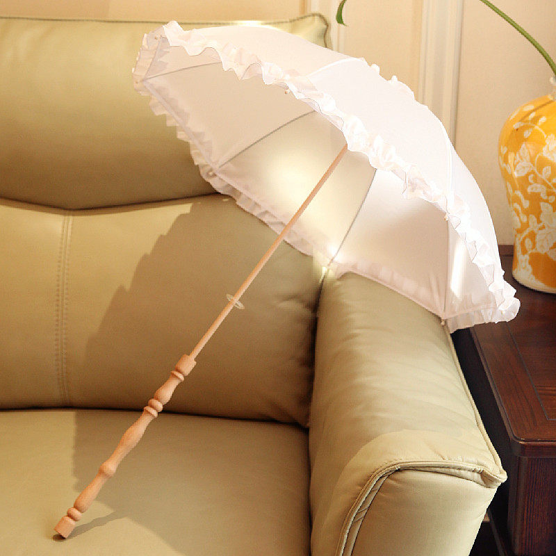 Floating feather parasol, wood – обзор и цена Cosplay Floating Prop