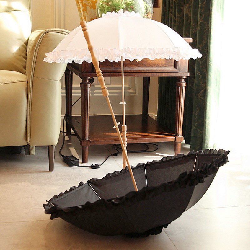 Floating feather parasol, wood – обзор и цена Cosplay Floating Prop