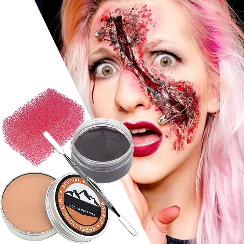 SFX Makeup Kit Scars Wax Hallo – обзор и цена Body Paint Sfx