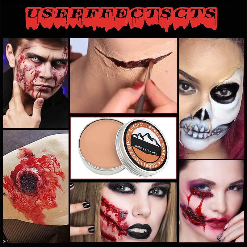 SFX Makeup Kit Scars Wax Hallo – обзор и цена Body Paint Sfx