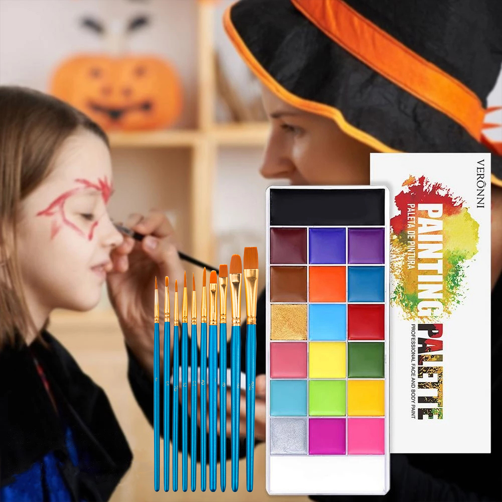Face & Body Paint Palette,Long – обзор и цена Body Paint Sfx