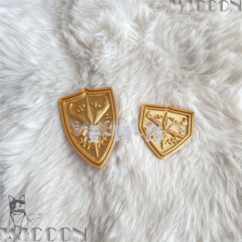 Golden school emblem tsukinomo – обзор и цена Cosplay Prop 3D Print Settings