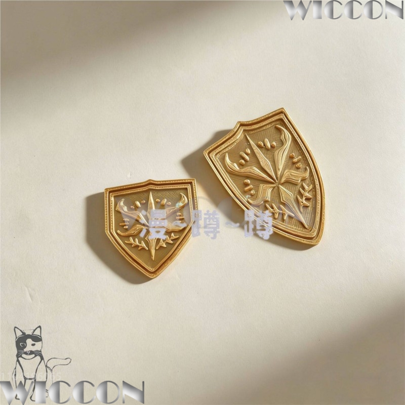 Golden school emblem tsukinomo – обзор и цена Cosplay Prop 3D Print Settings