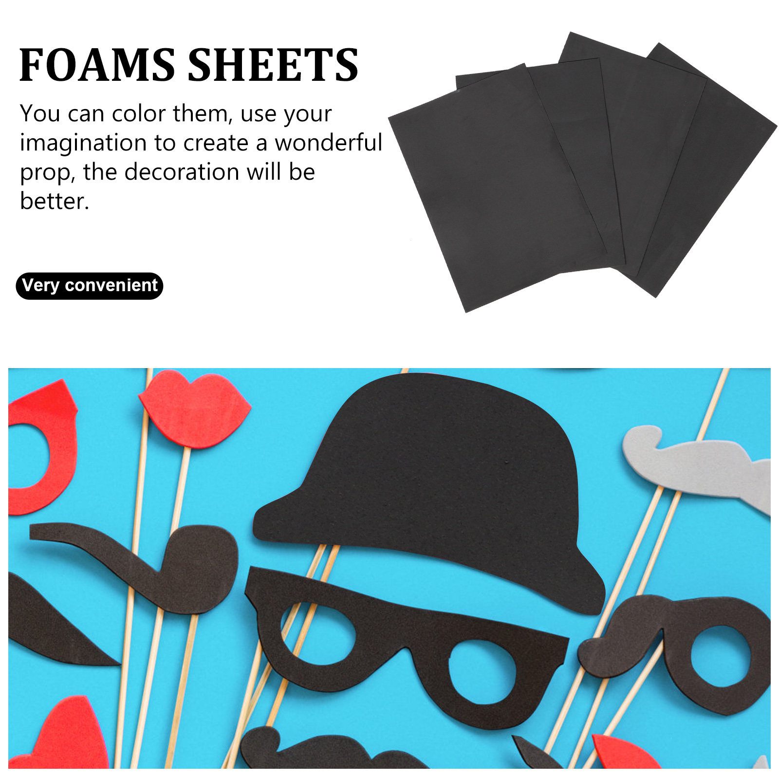 4Pcs Eva Craft Sheets Foam Boa – обзор и цена Cosplay Prop Foam Board