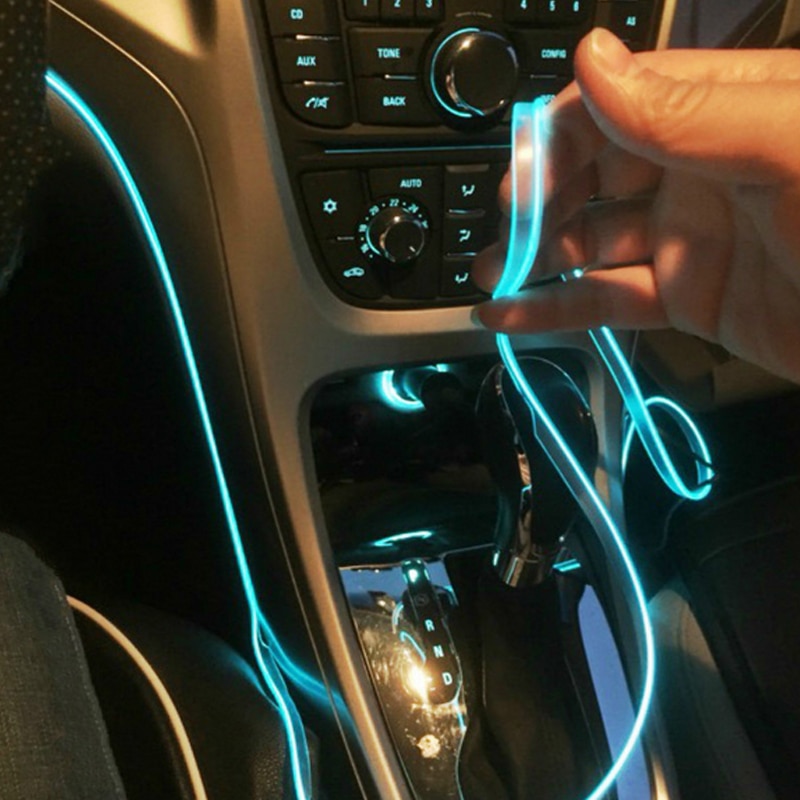 5m Car Interior Atmosphere Lig – обзор и цена Led El Wire